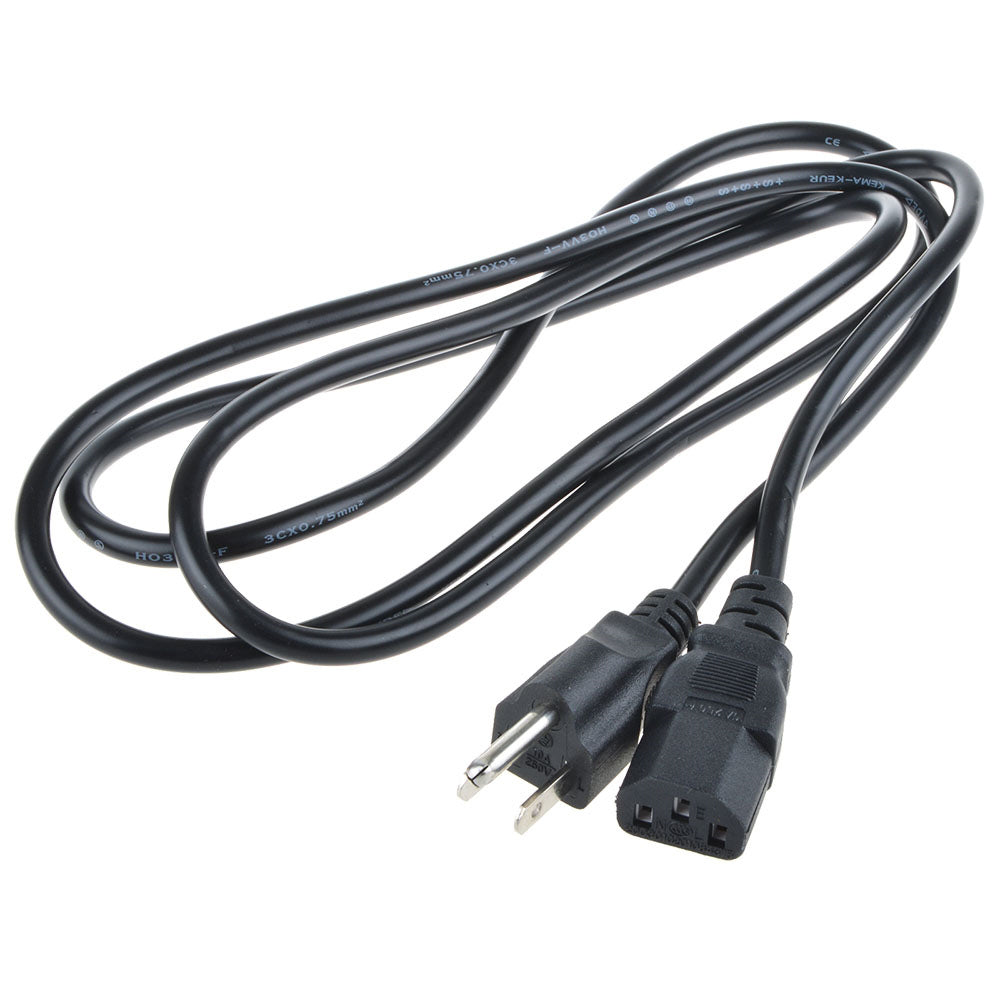 AbleGrid 6ft AC Power Cord Cable Compatible with VIORE TV LC32VH5HTL RPT50V24D
