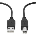 AbleGrid 6ft USB Data Cable PC Laptop Cord Lead Compatible with Fujitsu fi-6130 fi-6140 fi-6230 fI-6230C PA03540-B555 fi-6230Z PA03630-B555 PA03630-B551 fi-62302 PA03630-B557 fi-6230Z PFU Limited Flat Bed Image Scanner Sheet-Fed Color Document Scanner