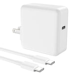 Cargador rápido USB C de 65 W, cargador tipo C de Ablegrid para MacBook Pro, Dell Latitude y cualquier computadora portátil o teléfono inteligente. Incluye cable de carga (1,8 m).