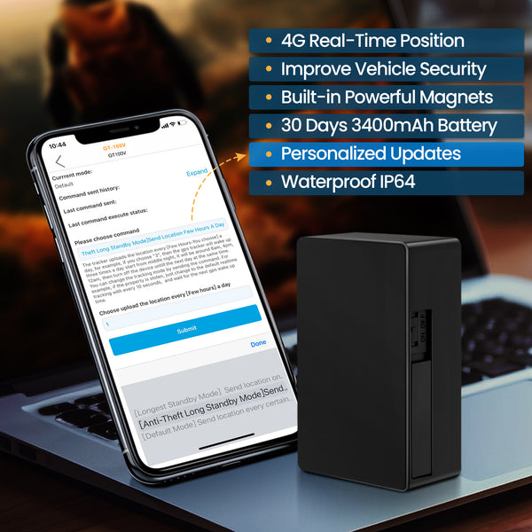 Ablegrid® 4G AT&T Certified GPS Tracker, Real-Time GPS Tracking Device ...