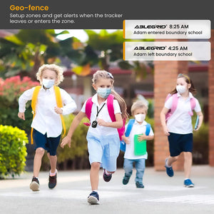 ABLEGRID GT-180C Small GPS Tracker for Vehicles Pets People 4G Real-time Tracking 1 Year Data Plan Included【 Prepaid Subscription Version】