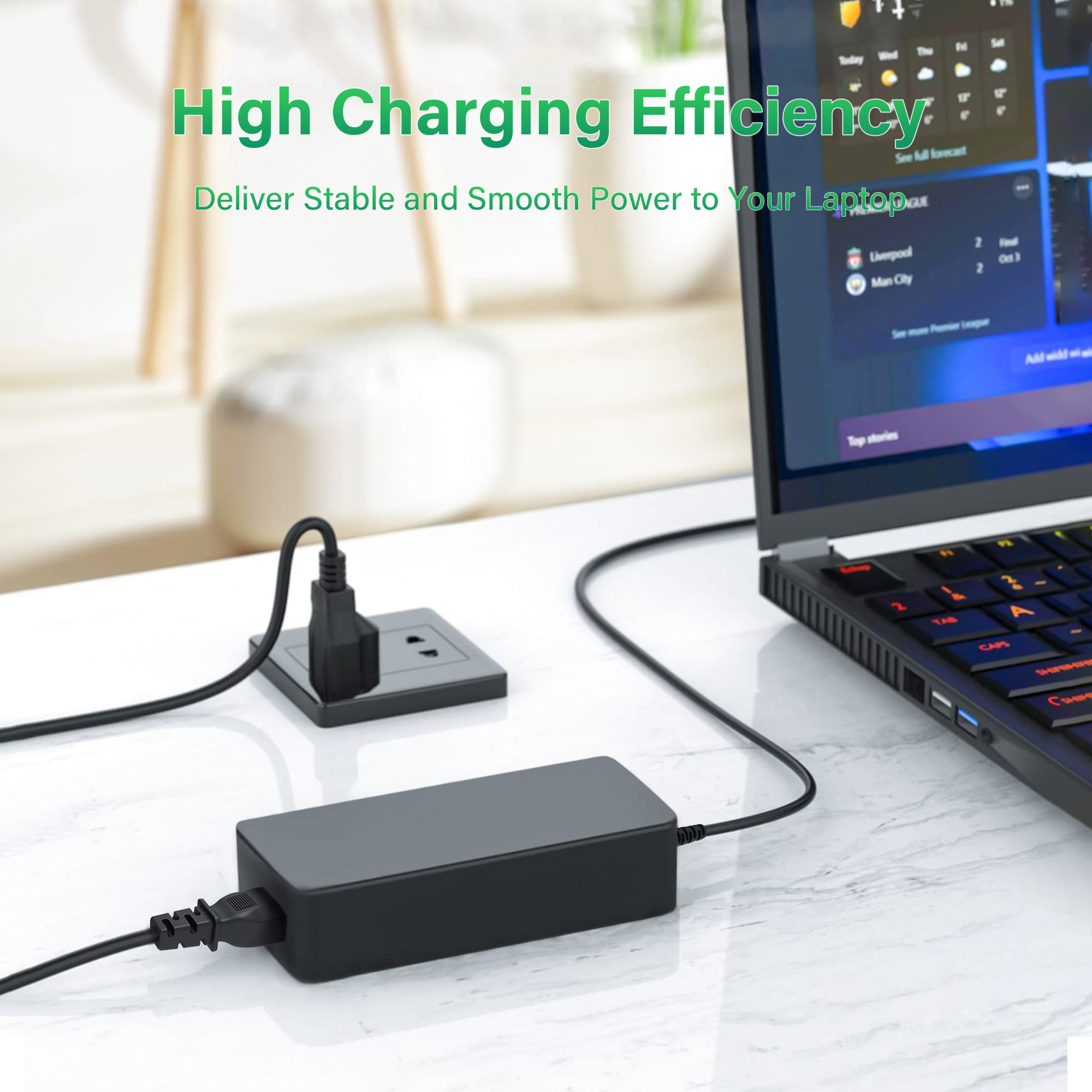 AbleGrid AC DC アダプター、Westinghouse LD-4258 ワイドスクリーン 42 LED LCD HD TV HDTV 主電源 PSU と互換性あり