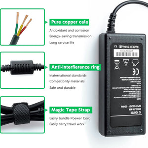 AbleGrid 16V 5A AC DC Adapter Compatible with Zebra Eltron LP2543 LP2543PAST UPS 2543 ADV Label Thermal Printer P/N: 120551-001 Power Supply Cord Cable Charger Mains PSU