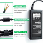 AbleGrid  AC DC Adapter Compatible with Model WDS090192 WDS09019 WDS09019Z Wearnes Co. Ltd Switching Power Supply Cord Battery Charger Mains PSU (with Barrel Round plug tip NOT 3-Pin Connector.)
