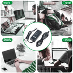 Adaptador AbleGrid de 15 V CA/CC compatible con Toshiba M800, M9-S5511X, M9-S5511, M9-S5514X, M9-S5515, A15S129, A15S1292, PA175007, R10-120, R10-121, R10-13C, M750-10J, M750-10L y M50-106.