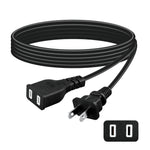 AbleGrid 6ft AC IN Power Cord Compatible with Quick Cable 12 Volt 1500 950 1000 4000 4400 Peak Amp Starting Power Commercial Rescue 3000 604055 12V Battery Jump Starter Booster Pack 1700 1800 4050