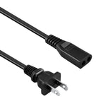 Cable de alimentación AbleGrid compatible con Janome Newhome 1600P, 1600P-DB, 1600P-DBX y 1600P-QC