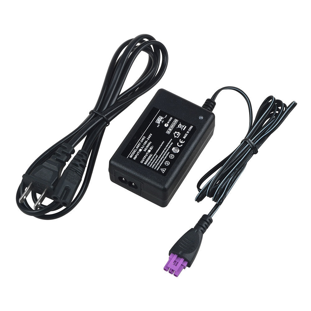 AbleGrid 22V 455MA AC DC Adapter Compatible with HP Officejet 2620 2621 2622 2624 All-in-One Officejet Ink Advantage 2645 2646 22VDC Power Supply Cord