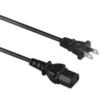 AbleGrid 6.6ft UL AC Power Cable Cord Compatible with Yamaha Model No RX-A3000 RX-A3010 2-Prong Lead