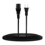 Cable de alimentación de CA de 2 clavijas AbleGrid compatible con los subwoofers Klipsch RW-8, RW-10D y RW-12D.