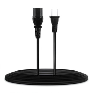 Cable de alimentación de CA de 2 clavijas AbleGrid compatible con los subwoofers Klipsch RW-8, RW-10D y RW-12D.