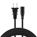 AbleGrid 6ft/1.8m UL Listed AC 220-240V 50/60Hz 20W Power Cord Outlet Socket Cable Plug Lead Compatible with Sony SA-CT60BT SACT60BT SA-CT60 Active Speaker System Bluetooth Sound Bar