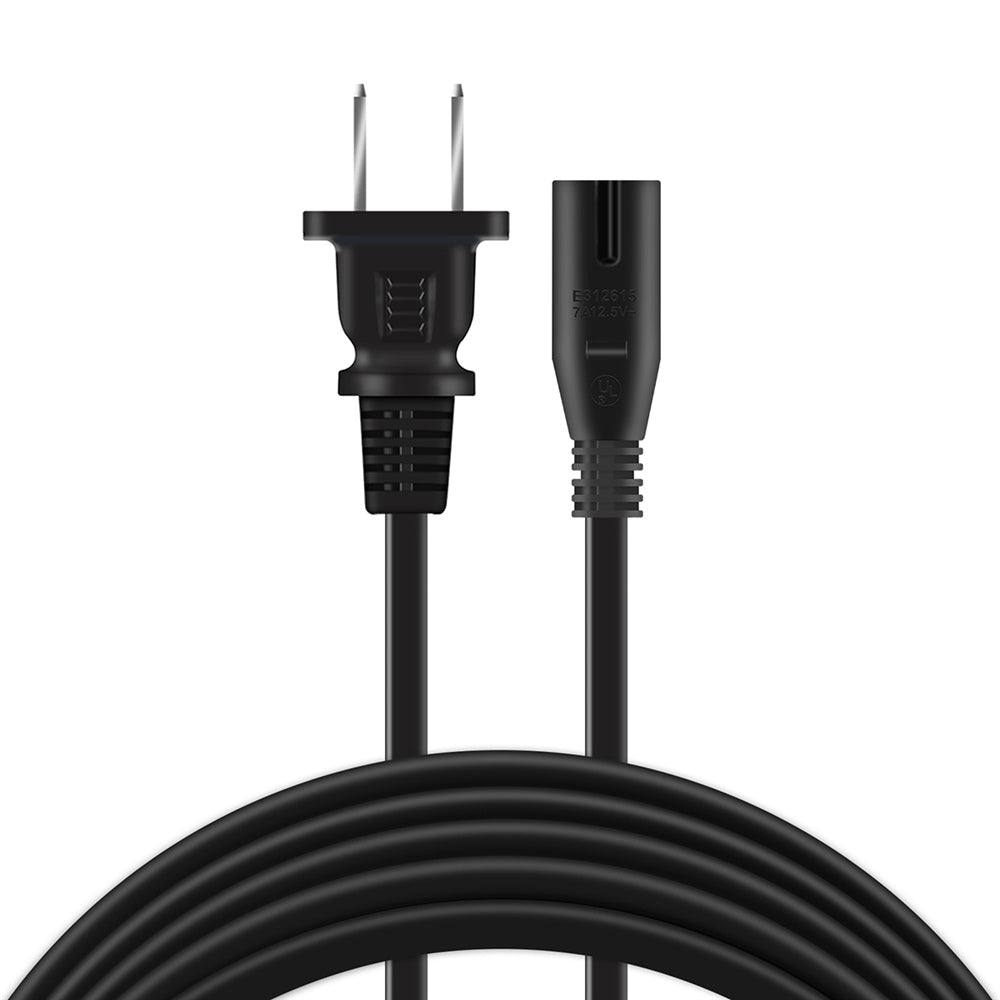 Cable de alimentación de CA AbleGrid de 1,5 m (5 pies) con certificación UL, compatible con televisores Samsung UN40H5203, UN40H5500, UN40H6350, UN40HU6950, UN46H5203, UN46H7150 y UN40HU7000 HDTV y LCD.