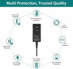 Adaptador de CA AbleGrid compatible con Comcast Xfinity Motorola RNG110 PCR110C Pace RNG110 Fuente de alimentación