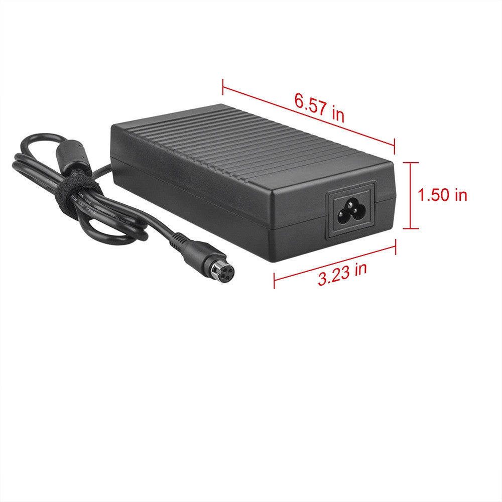 AbleGrid NEW 180W 4 Prong AC DC Adapter Compatible with Toshiba X305-Q712 PQX32U-05Q01N PA3546U-1ACA X305-Q715 PQX32U-04L01N PA3546C-1AC3 Power Supply Cord Charger PSU