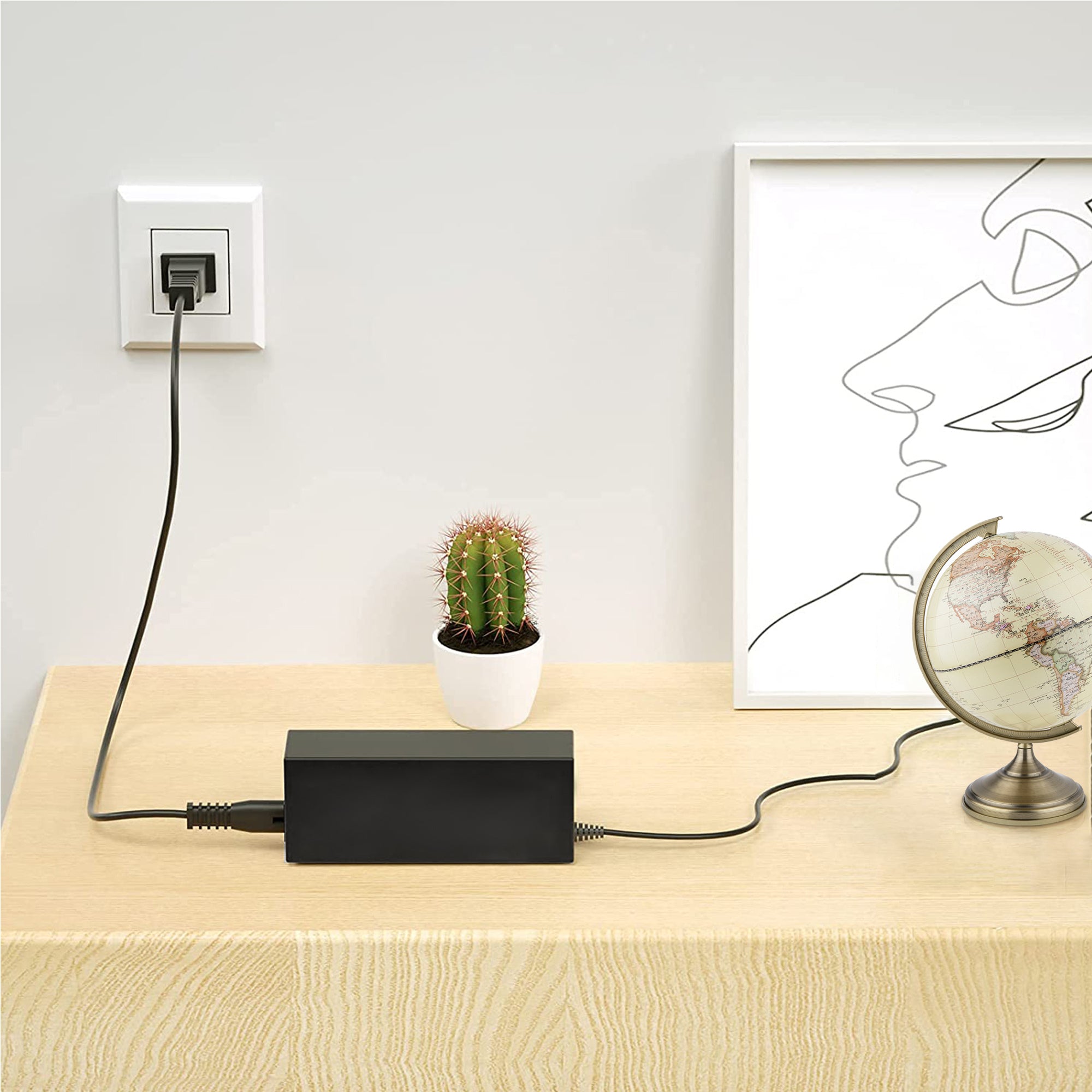 AbleGrid AC アダプター充電器、GPE GPE908-150600D Golden Profit スイッチングモード電源 PSU と互換性あり