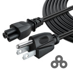 Cable de alimentación de CA AbleGrid de 6 pies UL 18AWG de 3 clavijas compatible con IEC320 60320 C5 a NEMA 5-15P de 3 clavijas