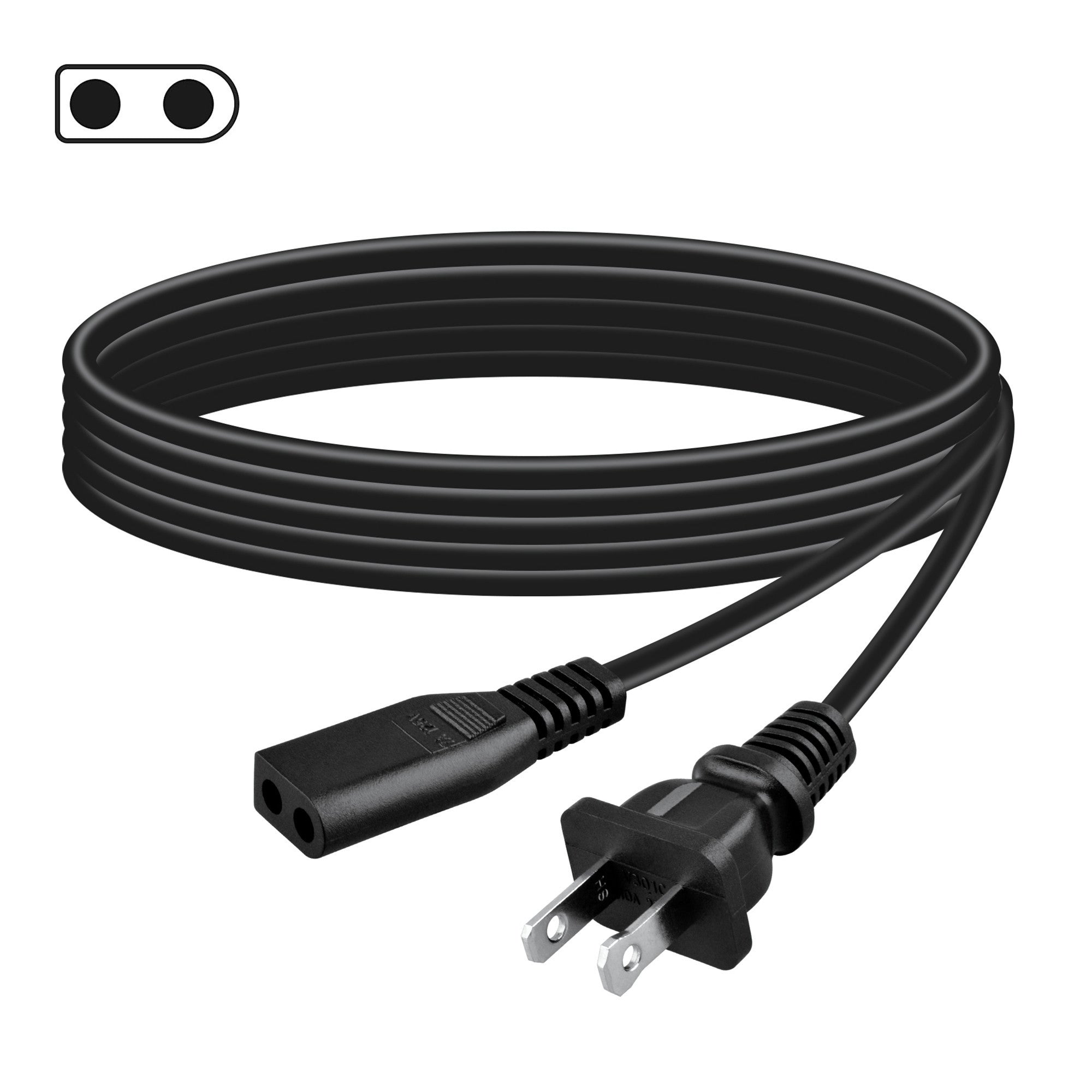 AbleGrid AC Power Cord Adapter Cable Lead Compatible with Memorex MP8806 Portable CD Boombox