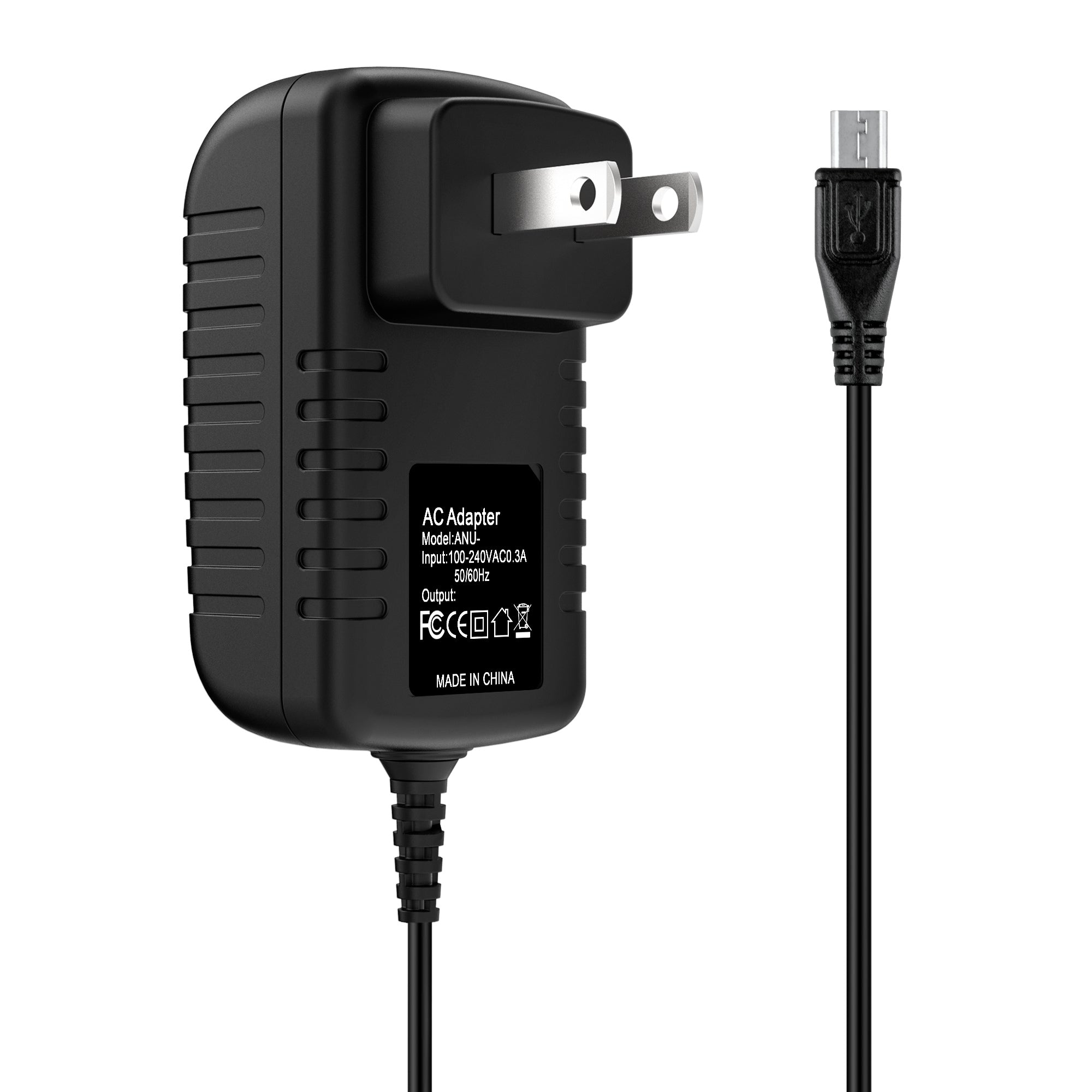 AbleGrid 5V 2A High Power AC Adapter Home Wall Fast Quick Charger Compatible with Kindle Fire