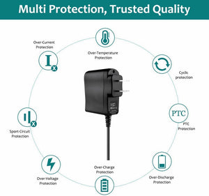 Adaptador de CA AbleGrid compatible con Motorola Talkabout FV200 FV300 MB140 Talk Cable de alimentación