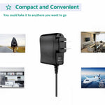 Adaptador de CA AbleGrid compatible con Motorola Talkabout FV200 FV300 MB140 Talk Cable de alimentación