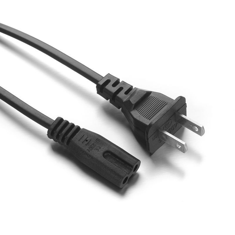 AbleGrid 5フィートAC電源コードケーブル、SAMSUNG UN46H7150AFXZA UN46MU6300FXZA 2ピンリード対応