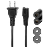 Cable de alimentación de CA AbleGrid compatible con televisores de alta definición Samsung UN32F6300, UN32H6350, UN55H6350, UN32H5203 y UN32H5500.