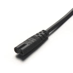 Cable de alimentación de CA AbleGrid compatible con televisores de alta definición Samsung UN32F6300, UN32H6350, UN55H6350, UN32H5203 y UN32H5500.