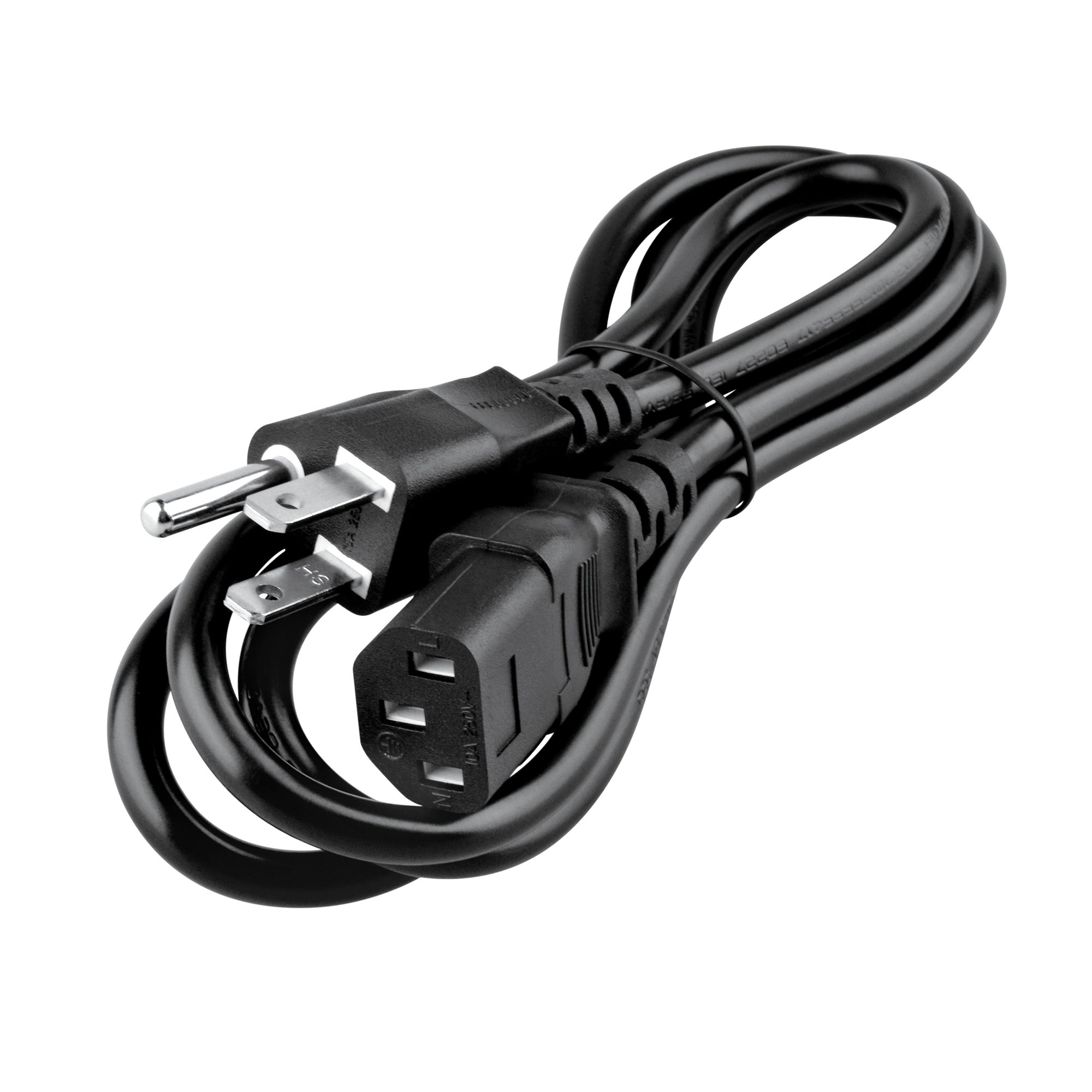 Cable de alimentación de CA AbleGrid compatible con el monitor LCD LED panorámico Asus VS238H-P de 23 pulgadas
