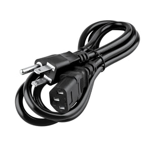 Cable de alimentación de CA AbleGrid compatible con el monitor LCD LED panorámico Asus VS238H-P de 23 pulgadas