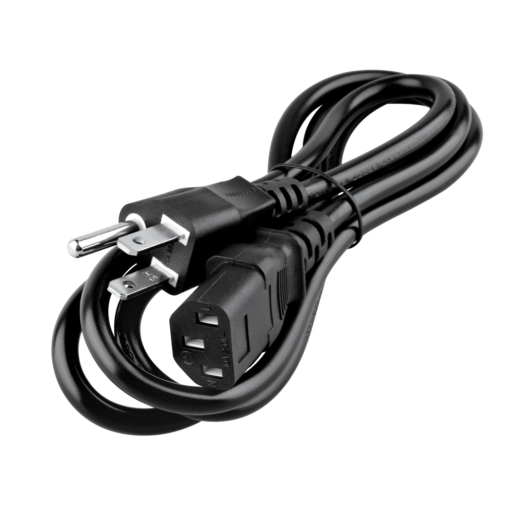 AbleGrid AC IN Power Cord Cable Lead Compatible with Samsung SyncMaster LS22B420 S22B420BW LS22B420BWN/ZA LS22B420BWV/GO 172N 953BW 204BW LS20HAWCB7/XAA B1940EW LS19CBDABV LS19CBDABV/ZA 2243BWT