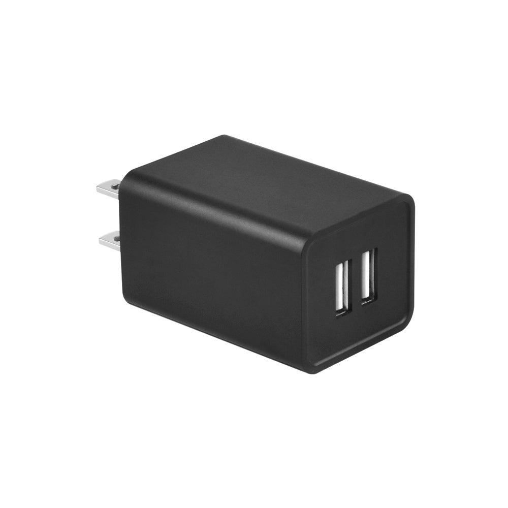 Cargador de corriente AbleGrid de 5 V, 1 A/2,1 A con puerto USB dual, compatible con Sprint Sanyo PRO-700 Micro USB