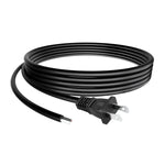 Cable de alimentación de CA AbleGrid de 10 pies, homologado por UL, calibre 18 AWG, compatible con martillo rotativo Bosch 11234VSR (0611234739)