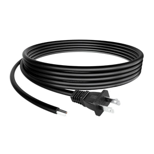 Cable de alimentación de CA AbleGrid de 10 pies, homologado por UL, calibre 18 AWG, compatible con martillo rotativo Bosch 11234VSR (0611234739)