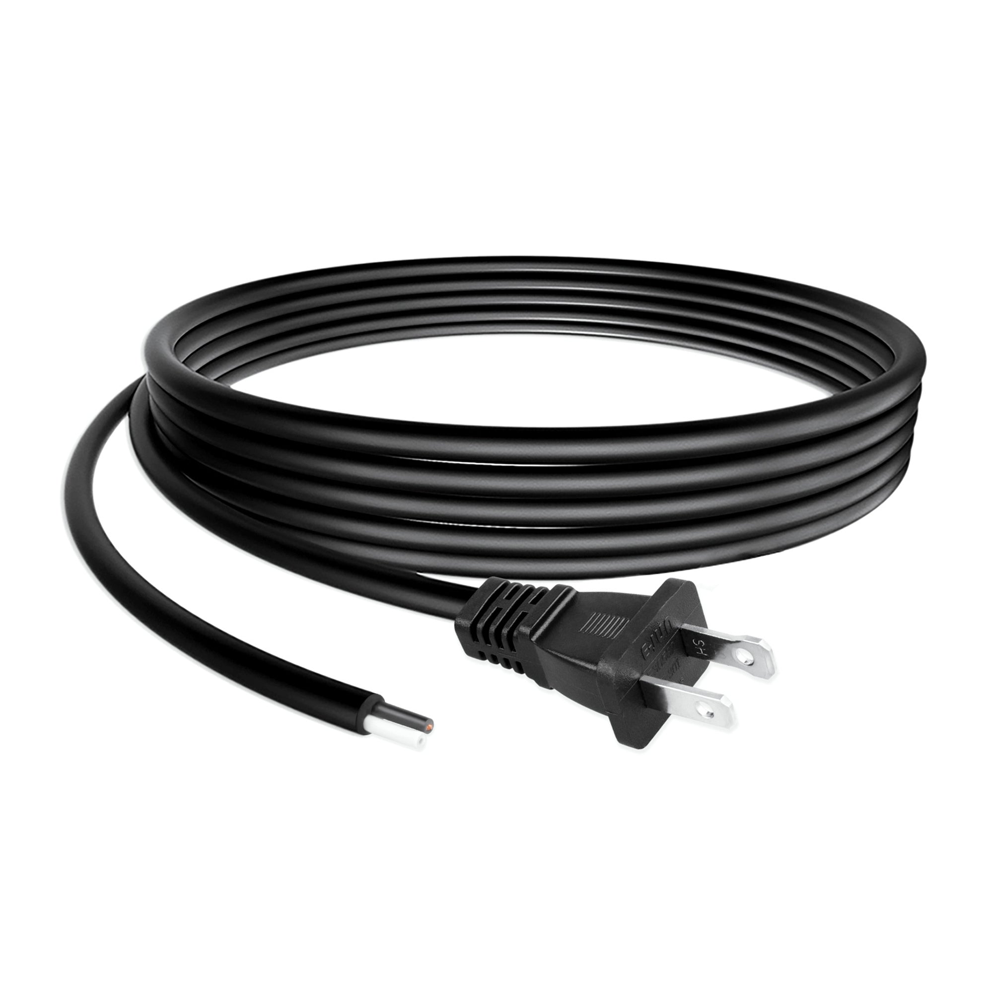 Cable de alimentación de CA AbleGrid de 3 m (10 pies) con certificación UL, calibre 18 AWG, compatible con Black &amp; Decker 27115/27126/27128/27132/27144/27146/27158