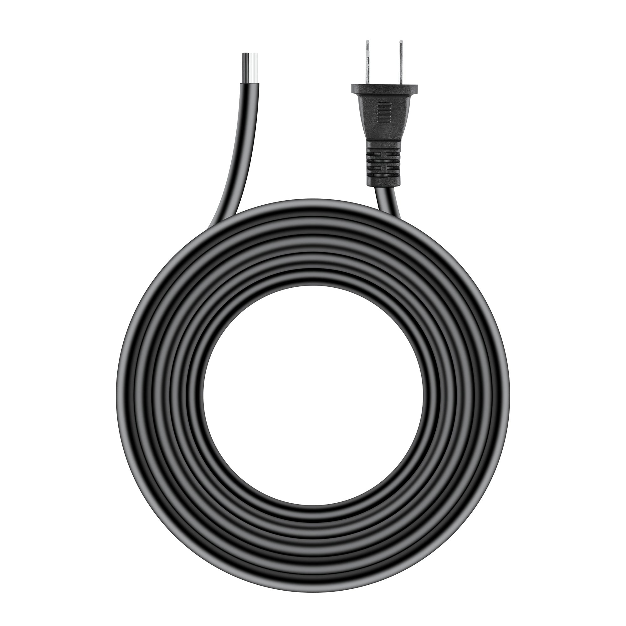 Cable de alimentación de CA AbleGrid de 3 m (10 pies) con certificación UL, calibre 18 AWG, compatible con Black &amp; Decker 27115/27126/27128/27132/27144/27146/27158