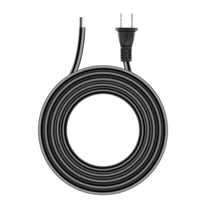 Cable de alimentación de CA AbleGrid de 10 pies, homologado por UL, calibre 18 AWG, compatible con martillo rotativo Bosch 11234VSR (0611234739)