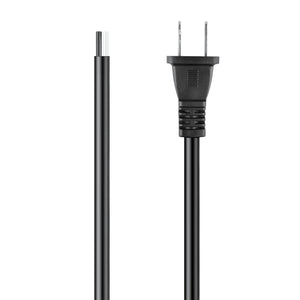 Cable de alimentación de CA AbleGrid de 3 m (10 pies) con certificación UL, calibre 18 AWG, compatible con Black &amp; Decker 27115/27126/27128/27132/27144/27146/27158