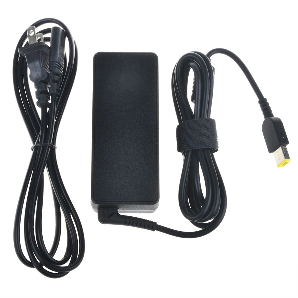 AbleGrid  AC/DC Adapter Compatible with Lenovo ADLX45NLC3, ADLX45NLC3A, ADLX45NCC3A, ADLX45NDC3, 59353926, 59342980, 45N0293, 45N0294, 36200246 IdeaPad Yoga 11 Laptop Notebook PC Cord Cable