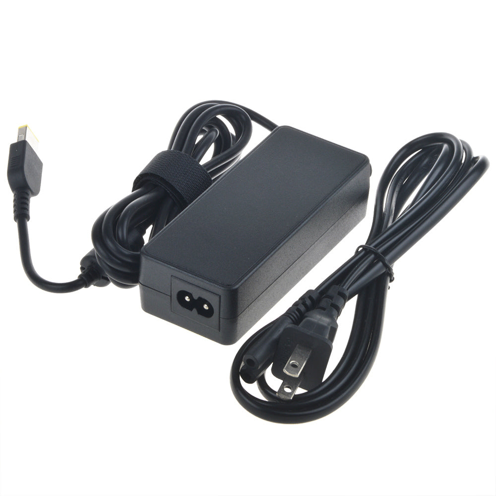 AbleGrid  AC/DC Adapter Compatible with Lenovo ADLX45NLC3, ADLX45NLC3A, ADLX45NCC3A, ADLX45NDC3, 59353926, 59342980, 45N0293, 45N0294, 36200246 IdeaPad Yoga 11 Laptop Notebook PC Cord Cable